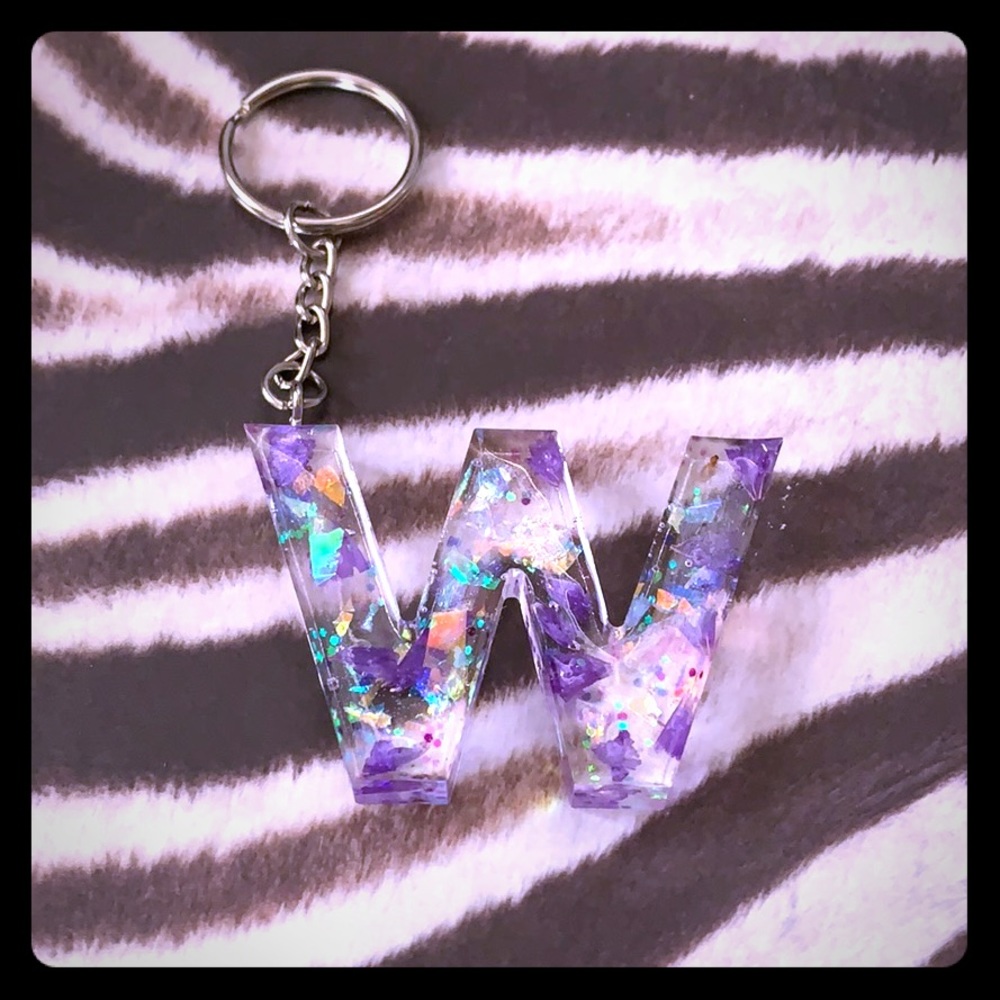Resin keychain